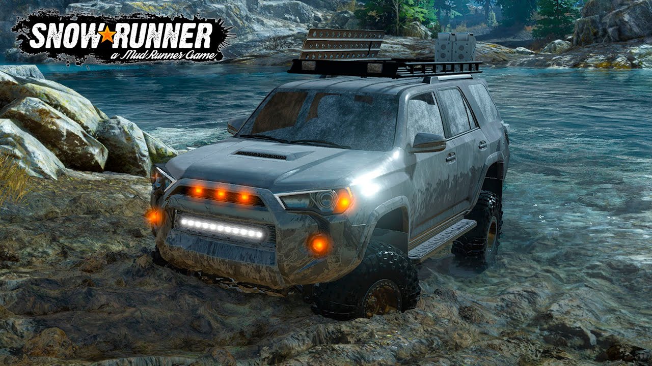 ¡TOYOTA 4RUNNER POR LODO Y RIOS! | SnowRunner
