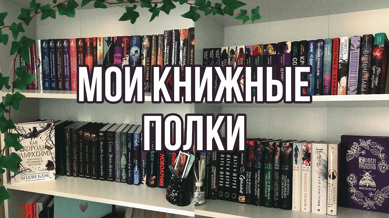 Книжные полки | Собираем книжный стеллаж и расставляем книги