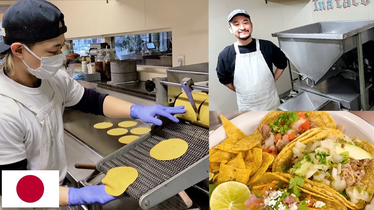Trabajando de taquero en Japon! Japoneses se enamoran de la tortilla mexicana / entrevista