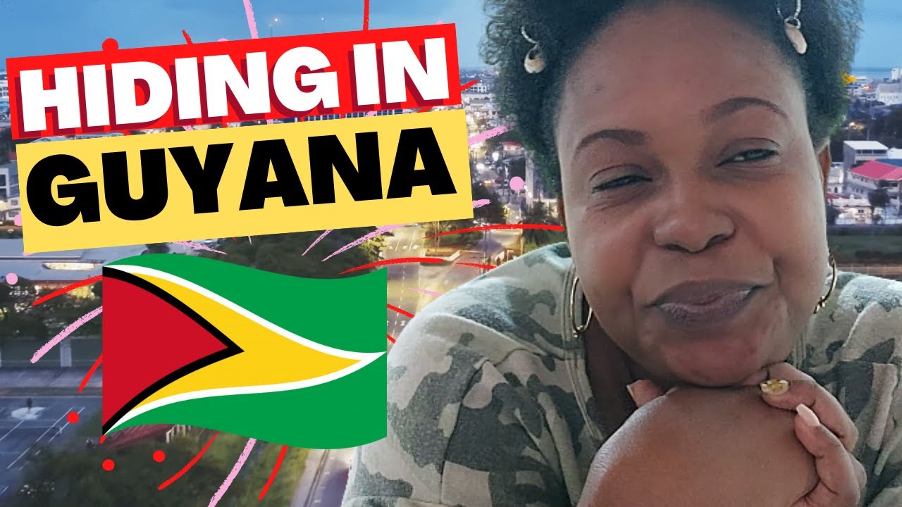 JAMAICAN HIDING IN GUYANA| CHILL SPOT TOUR AND DISCUSSION
