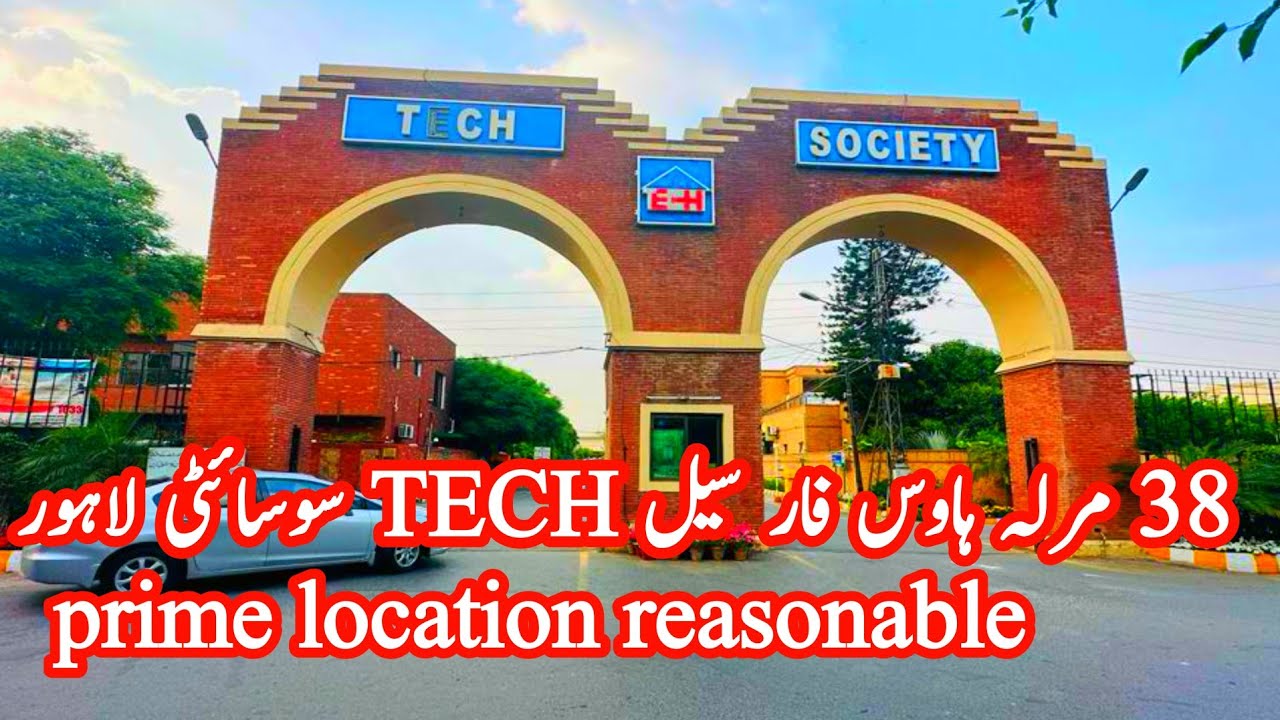 38 marla house for sale C block TECH society canal rode lahore