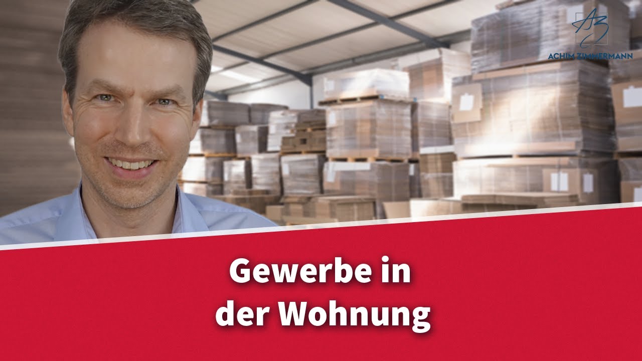 Gewerbliche Nutzung der Wohnräume - Wann ist das zulässig? | Rechtsanwalt Dr. Achim Zimmermann