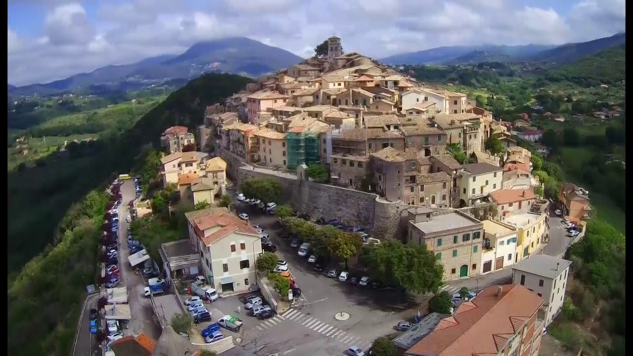 Casperia, esperienza di ripresa con hubsan h501s x4
