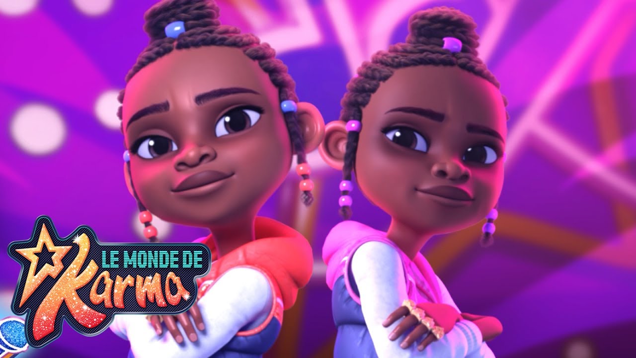 Les meilleurs moments de Jayla et Tayla! 🔥📱🏀 Saison 2 | Le Monde de Karma | Netflix