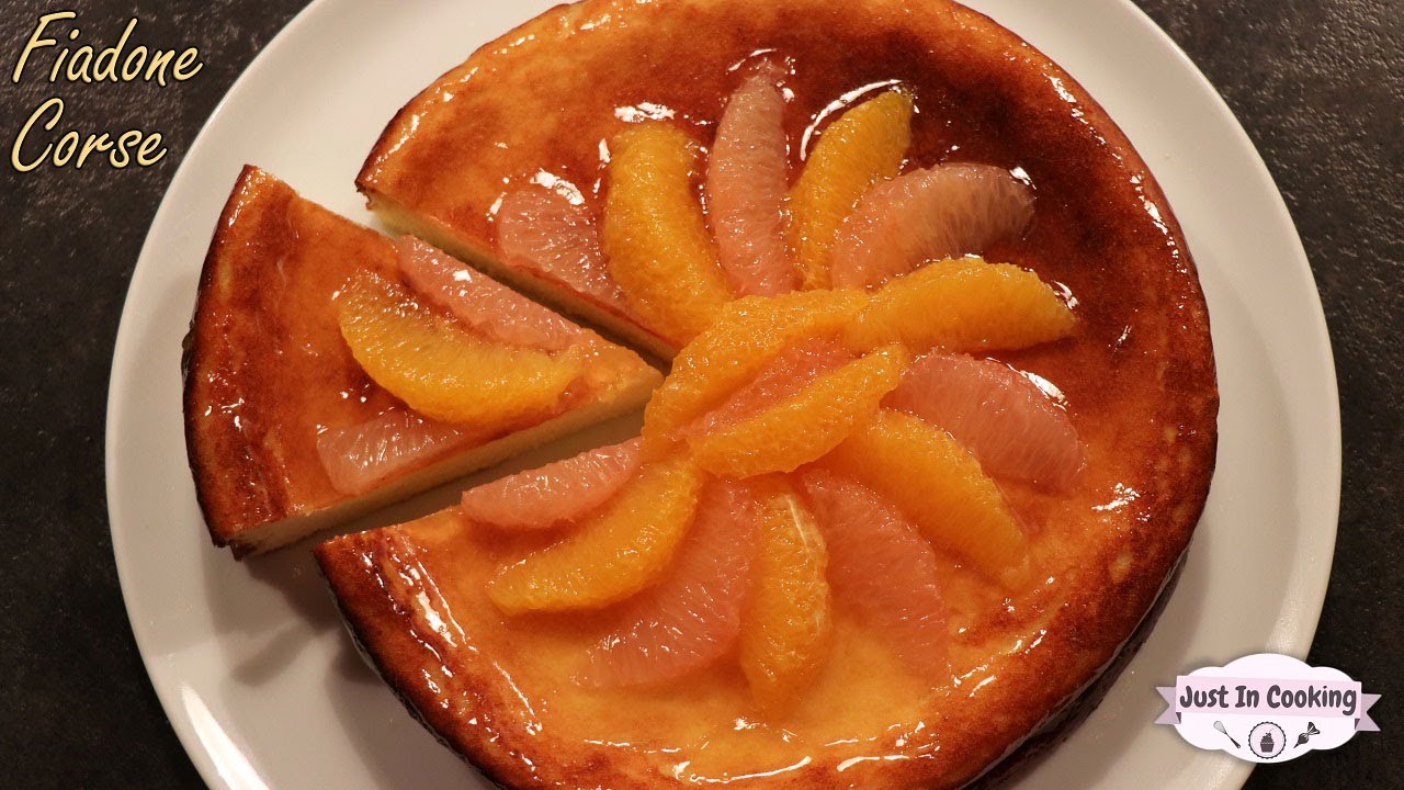 Recette du Fiadone Corse aux Agrumes