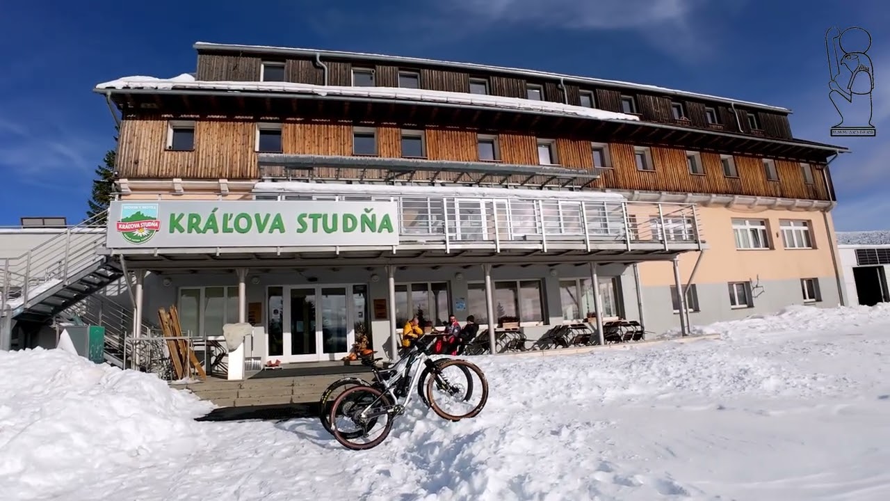 KRÁĽOVÁ  STUDŇA  - Veľká Fatra - na bicykli  (1. decembra 25)