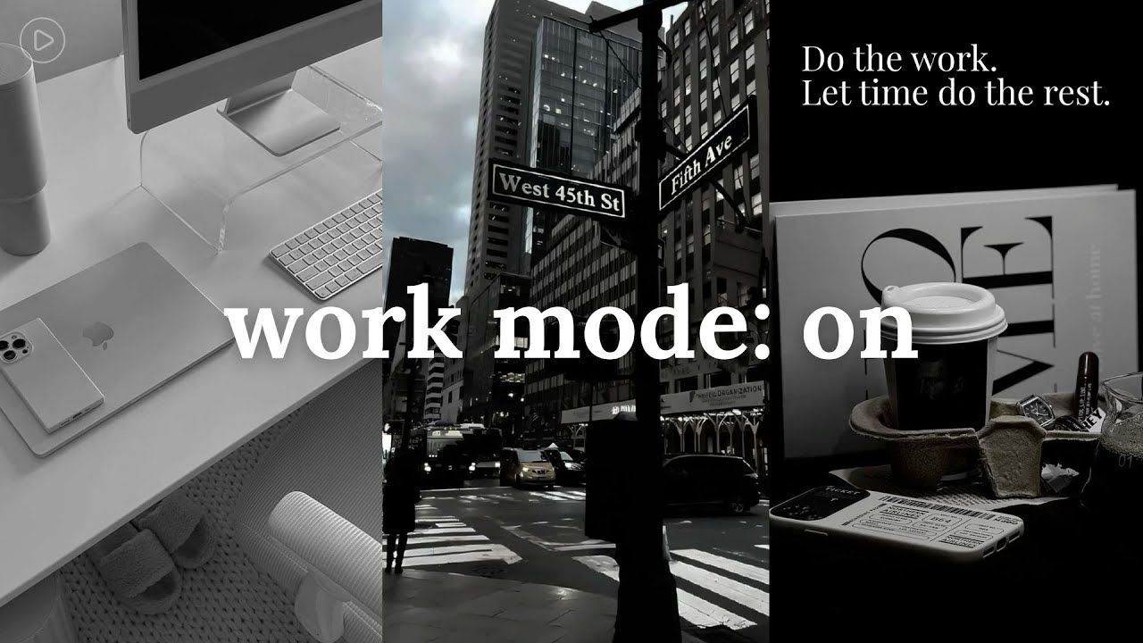 Work Mode ON ☕ Deep Focus Lofi for Work, Studying & Productivity