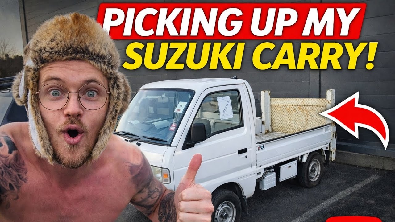 My Dream Car Is Here – Suzuki Carry Pickup Day