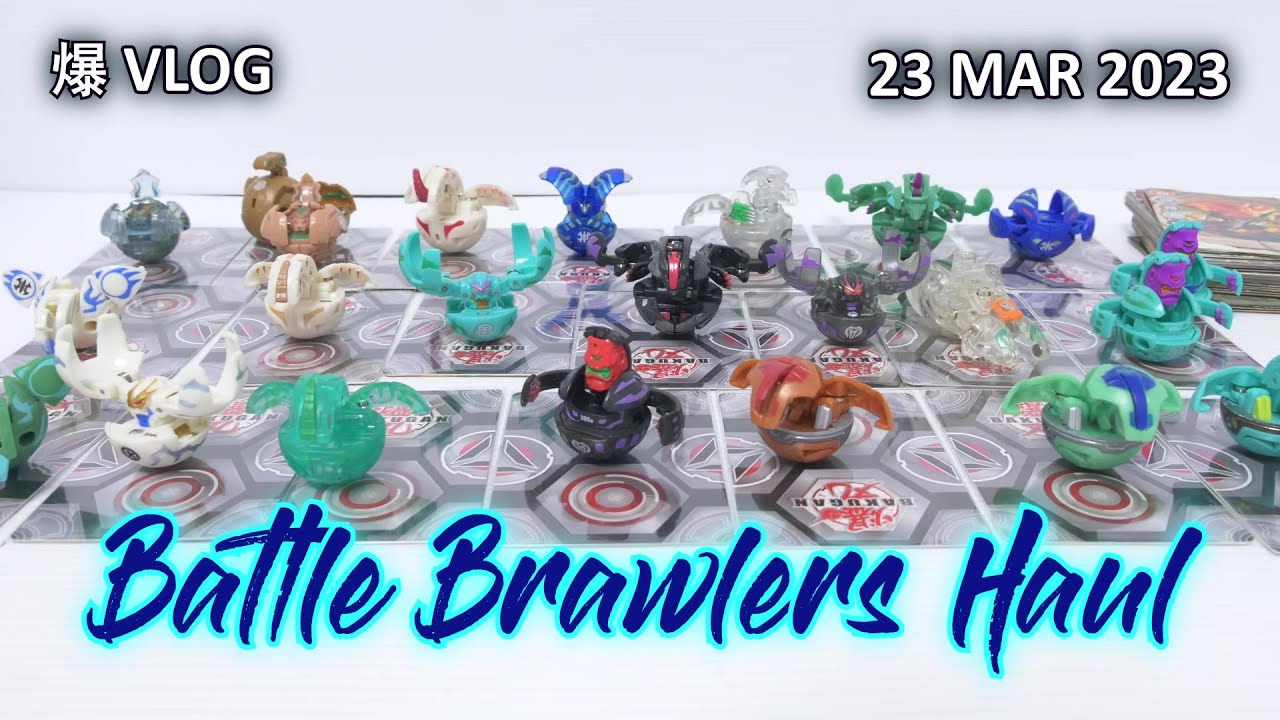 Large Battle Brawlers Bakugan Haul!!! [23 MAR 2023] | BAKUGAN VLOG 
