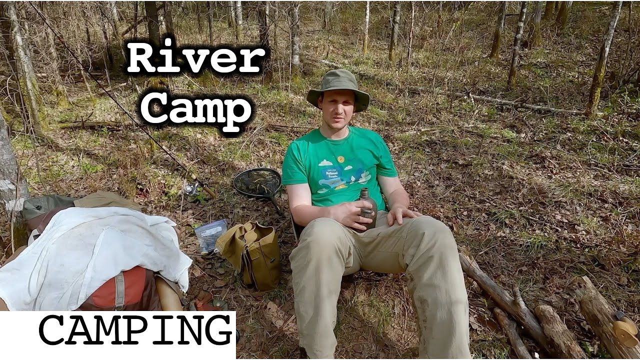 Spring Riverside Camping and Trout Fishing