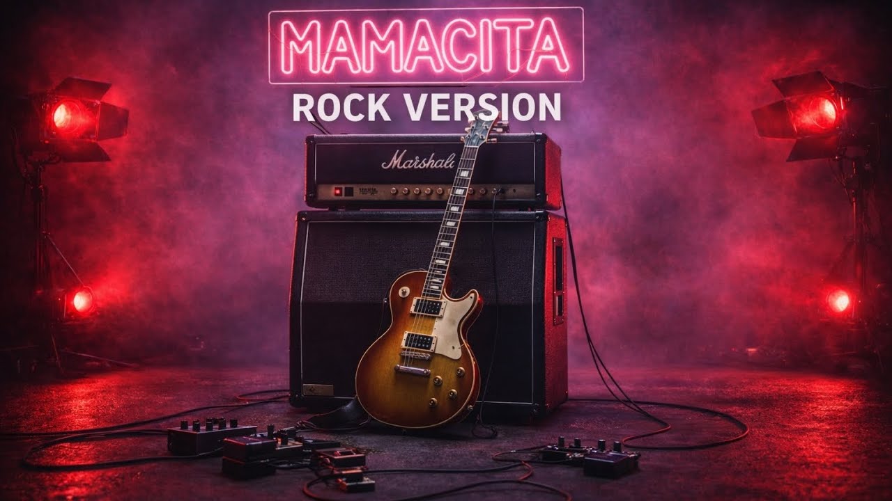 Gazda Paja - Mamacita (Modern Rock AI Cover by CUJME) 🎸⚡