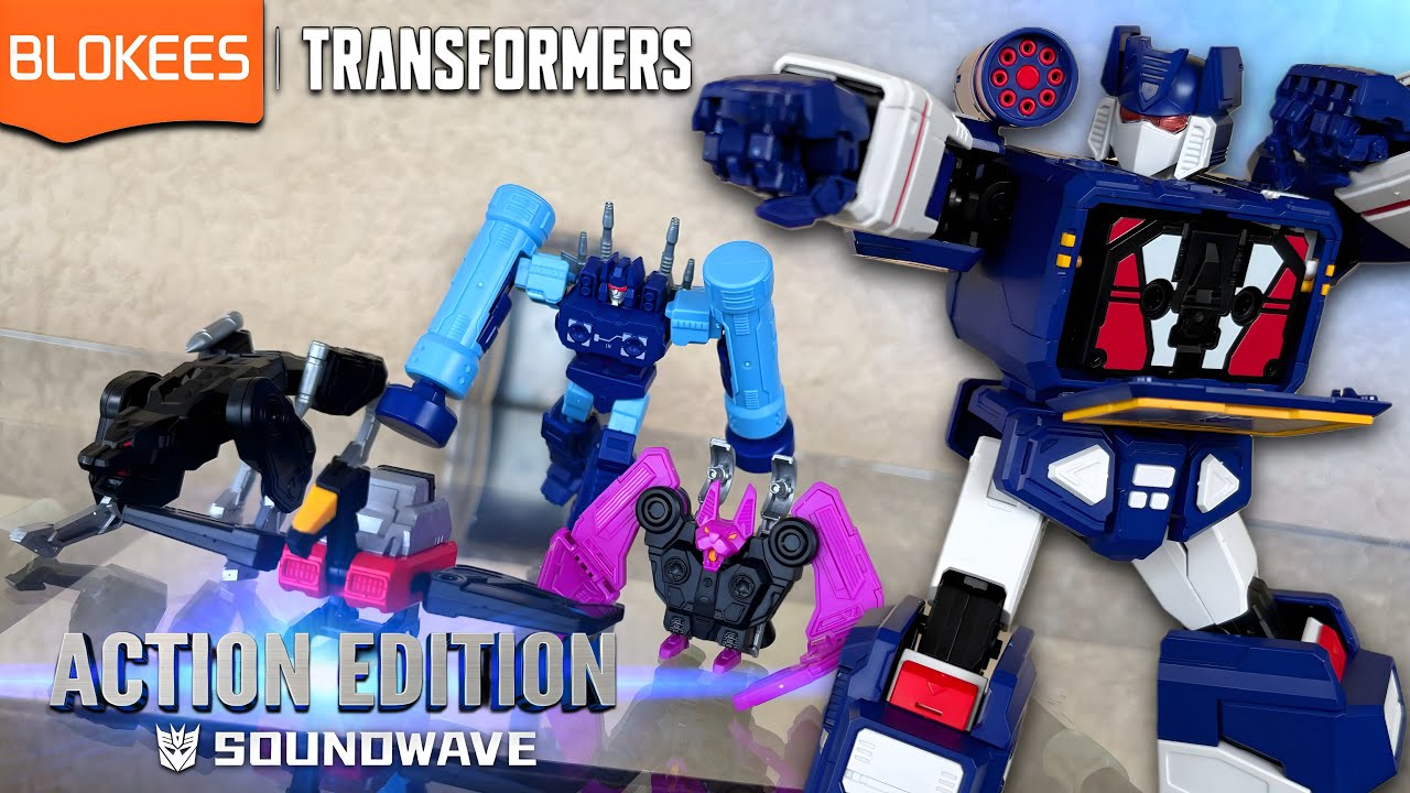 THE BEST BLOKEES PRODUCT SO FAR🔥!?!? (Blokees Action Edition #3 Soundwave) 