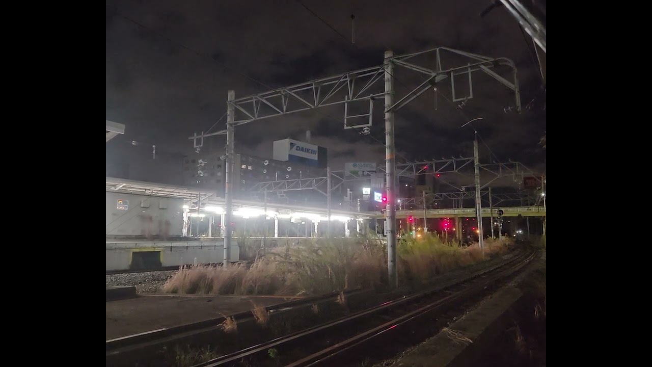 寝台特急サンライズ瀬戸サンライズ出雲号東京行き上り新大阪通過、