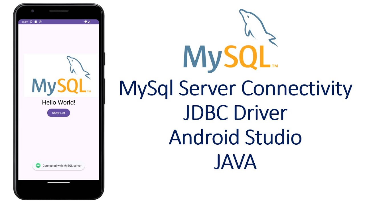 Подключение MySQL Server к Android Studio JDBC. | java