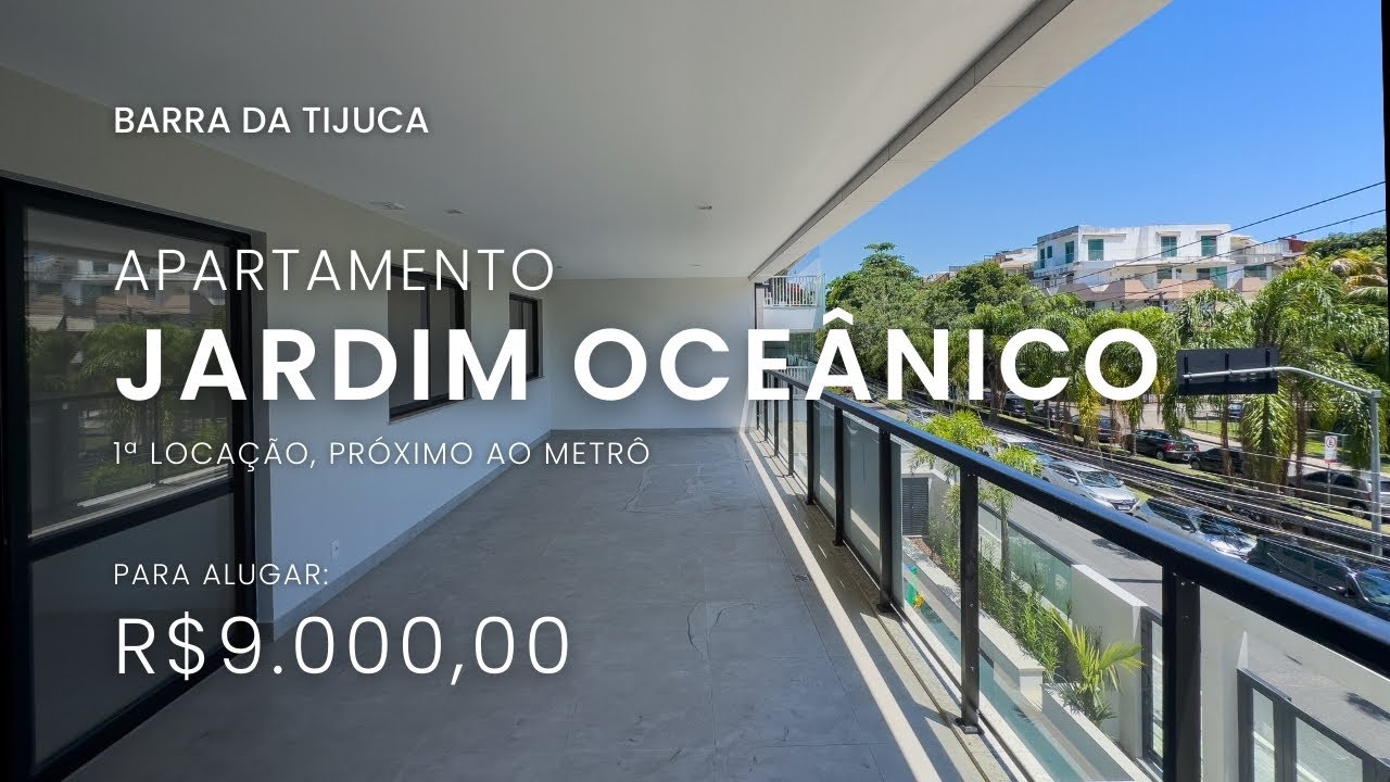 Apartamento para alugar no Jardim Oceânico Barra da Tijuca | Paiva Imobiliária