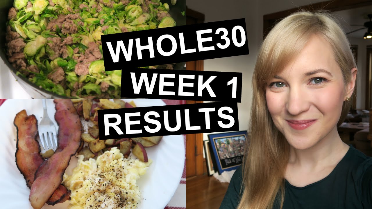 Whole30 Week 1 Results