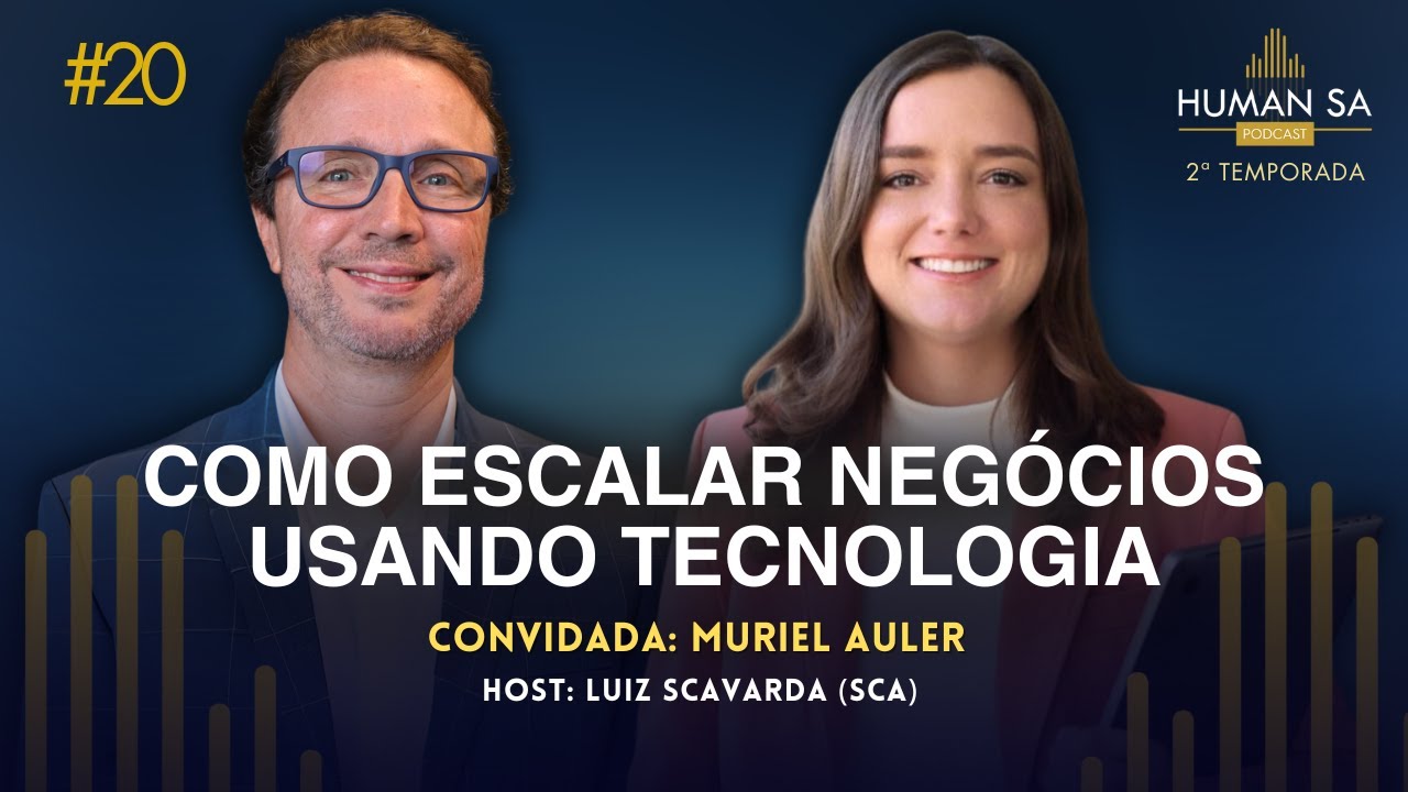 COMO ESCALAR NEGÓCIOS USANDO TECNOLOGIA | MURIEL AULER | HUMAN TALKS | EP 20
