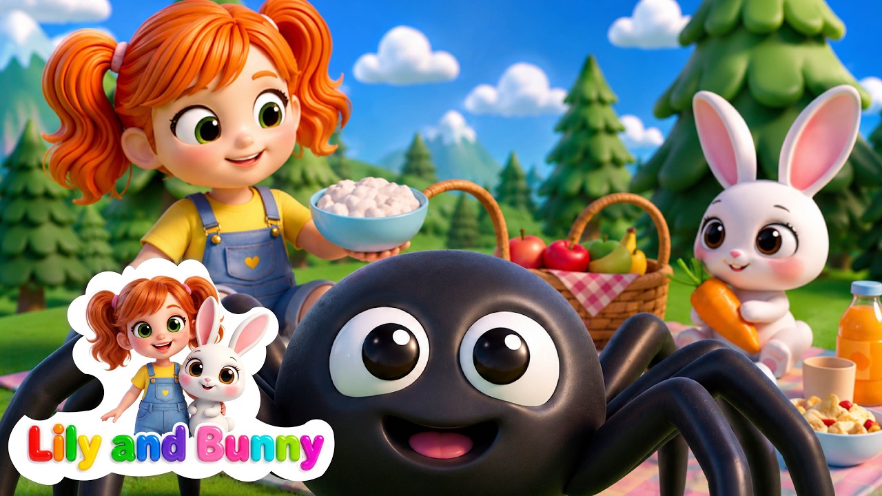 Little Miss Muffet | Lily and Bunny Nursery Rhymes