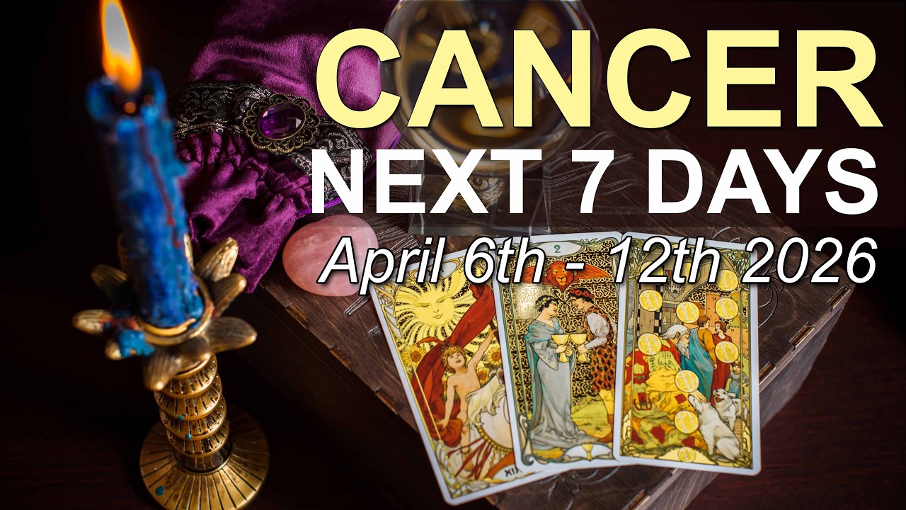 CANCER Weekly Tarot &lsquo;A POWERFUL RE-ALIGNMENT! YOU'RE READY&rsquo; April 6  - 12 2026 Truth Well Told Tarot