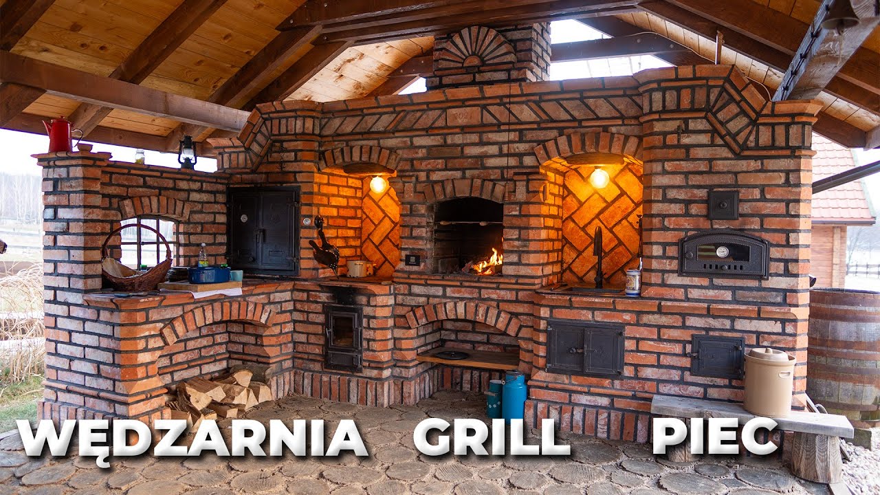 Pełnoprawny Kompleks Ogrodowy - Grill, Wędzarnia I Wiele Więcej!