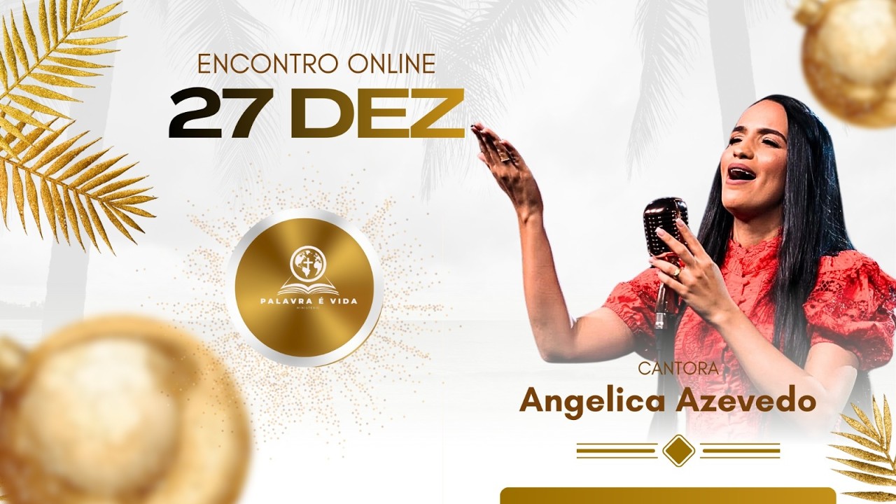 Ministerio Palavra e Vida Milao Italia / CANTORA ANGELICA AZEVEDO - 27 DE DEZEMBRO