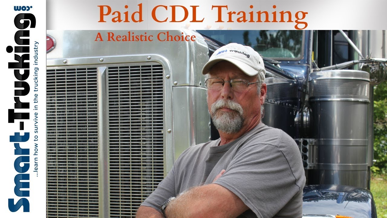 Why Company Sponsored CDL Training is a Good Way to Get Your Truck Driver Training