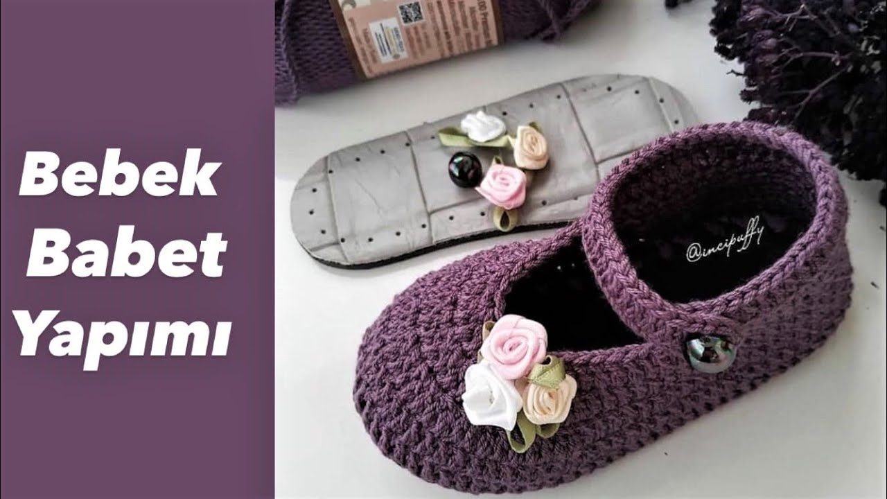 Bebek Babet Patik 💫 Easy Baby Crochet