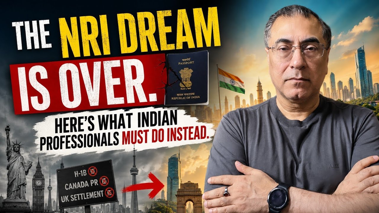 The NRI Dream Is Over. Here's What Indian Professionals Must Do Instead. 