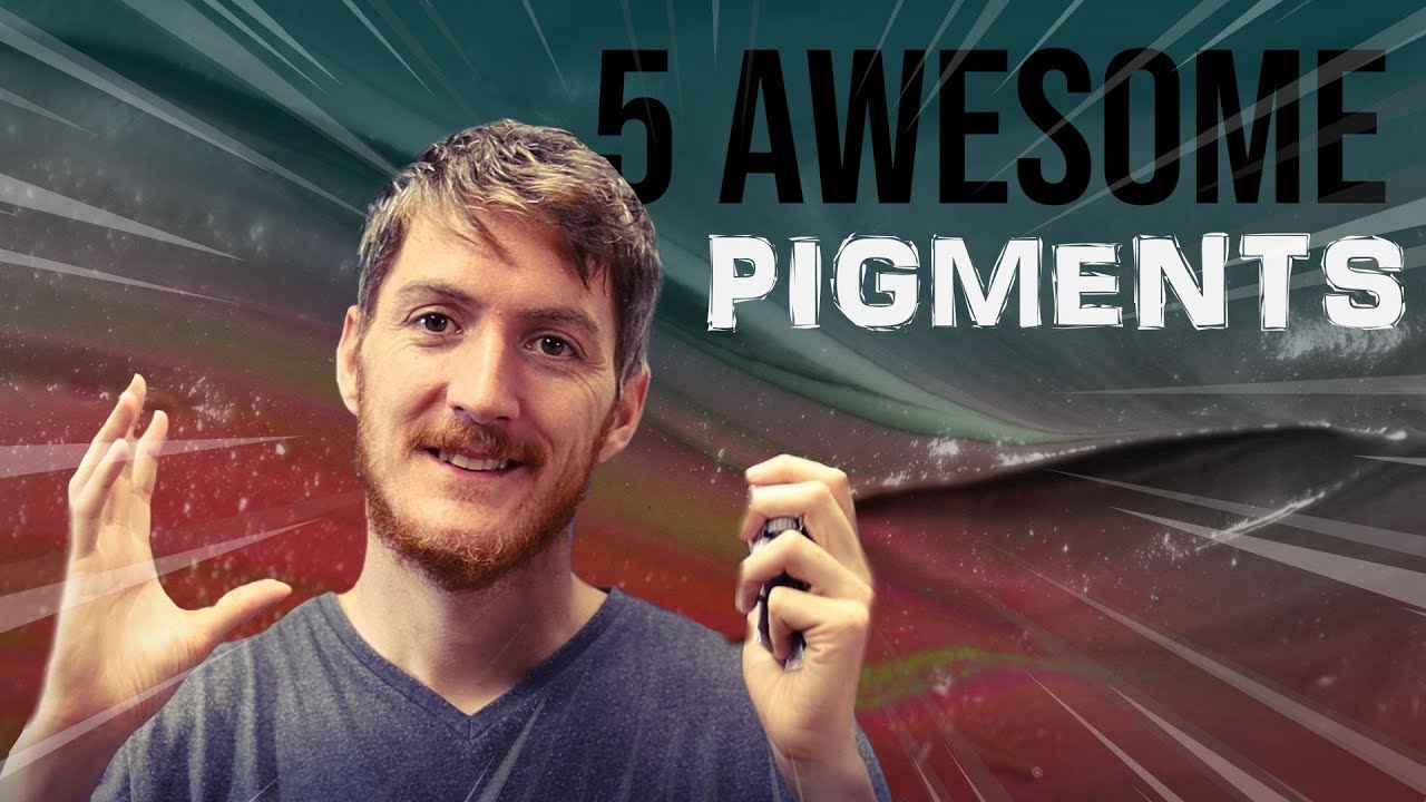 5 УДИВИТЕЛЬНЫХ ПИГМЕНТОВ, КОТОРЫЕ ДОЛЖНЫ ПОПРОБОВАТЬ ВСЕ ХУДОЖНИКИ!!!