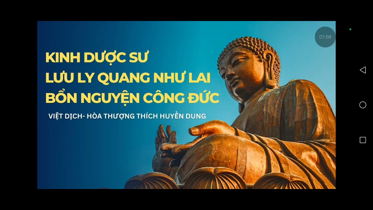 KINH DƯỢC SƯ 
