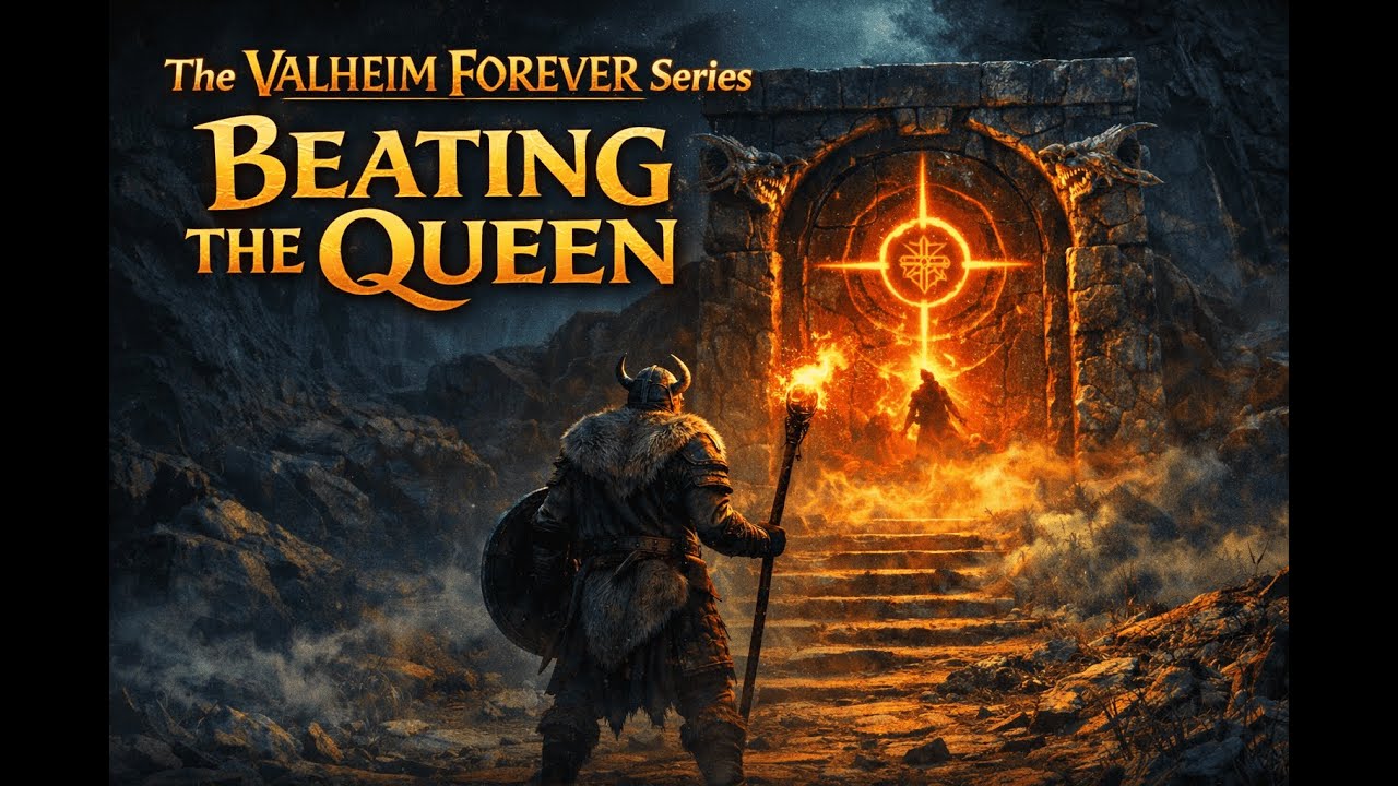 Long Live the Queen *CRAZY* Boss Fight: Valheim Forever Series Ep. 15