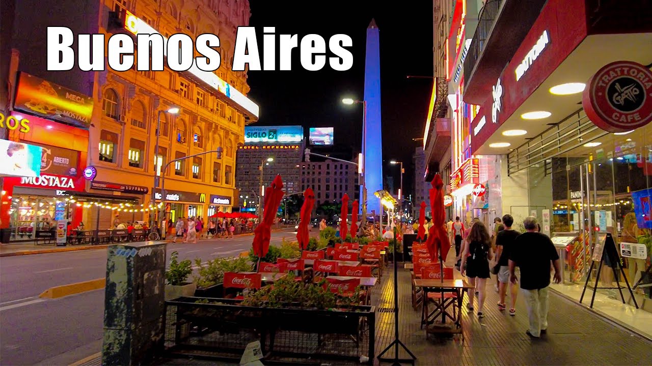 4K Walk Corrientes Street Buenos Aires travel Walk, 🇦🇷  Capital federal ARGENTINA Walking tour