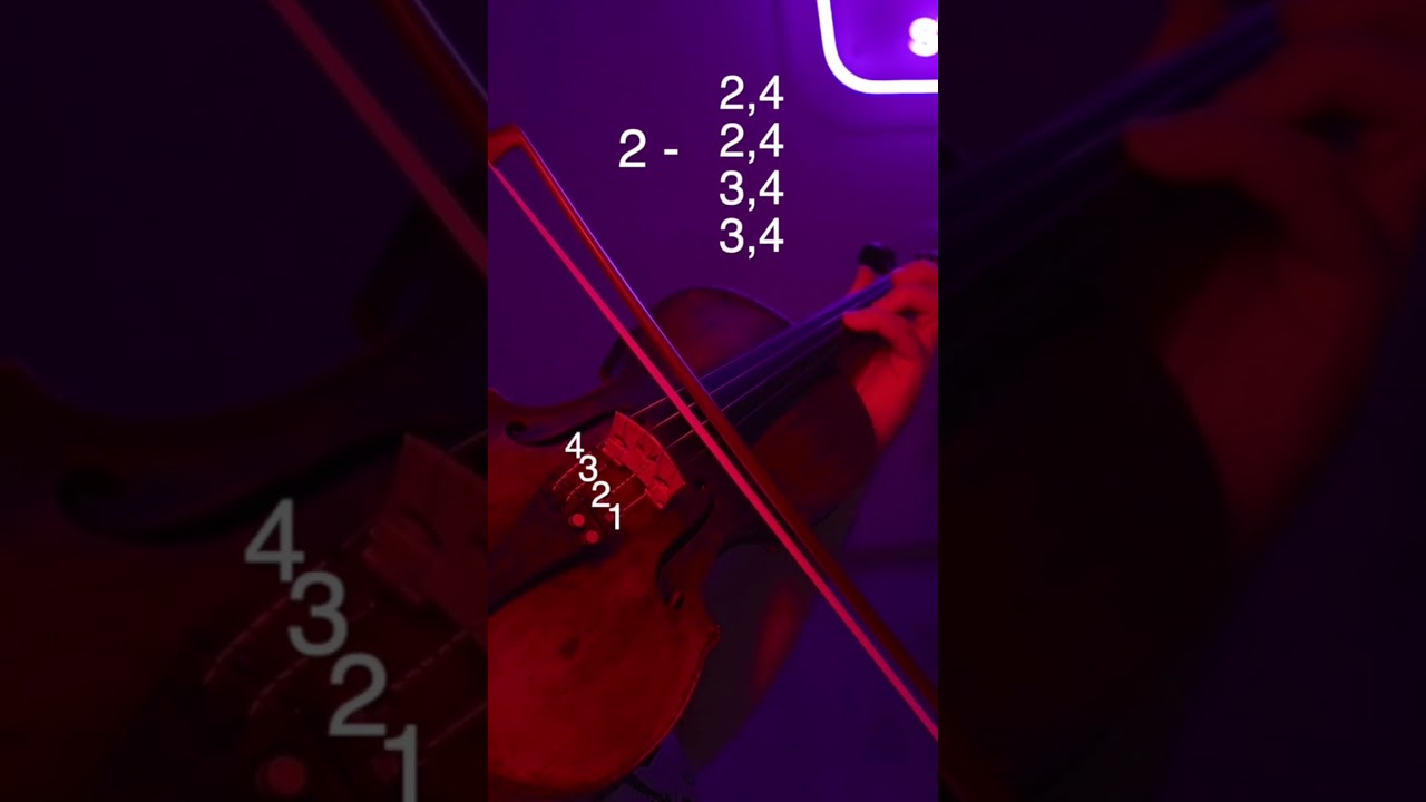 Hans Zimmer-Interstellar/Violin Tutorial #shorts #music #violin  #tutorial