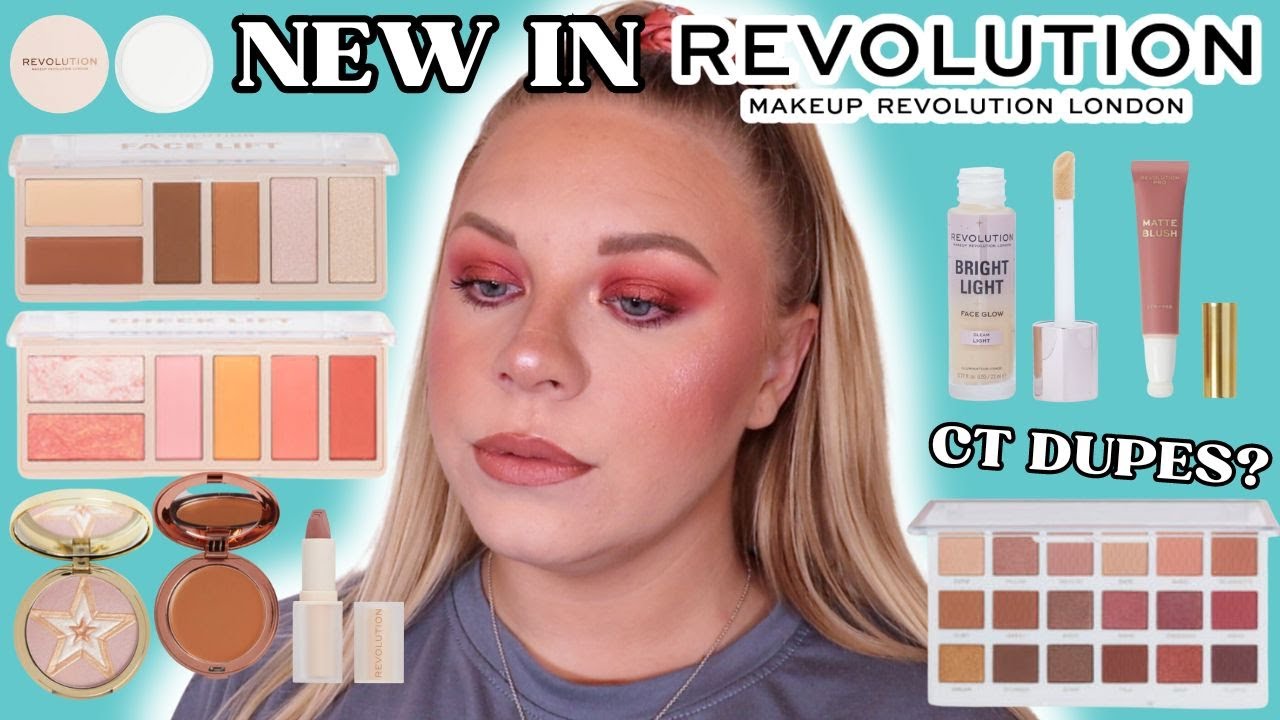 NEW IN REVOLUTION BEAUTY SEPTEMBER 2023 | CT DUPES, LIFT PALETTES, NEW REV PRO | makeupwithalixkate