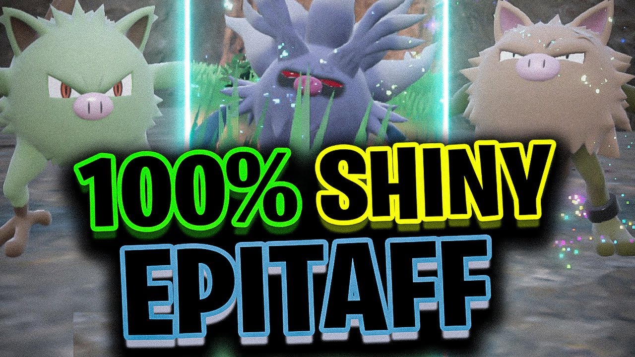 Mit DIESEM TRICK fangt ihr zu 100% SHINY EPITAFF! | Pokemon Karmesin & Purpur