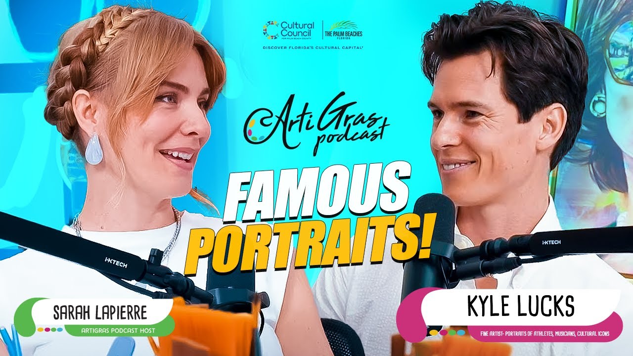 Painting Legends: Kyle Lucks on Capturing Sports Icons and Cultural Icons