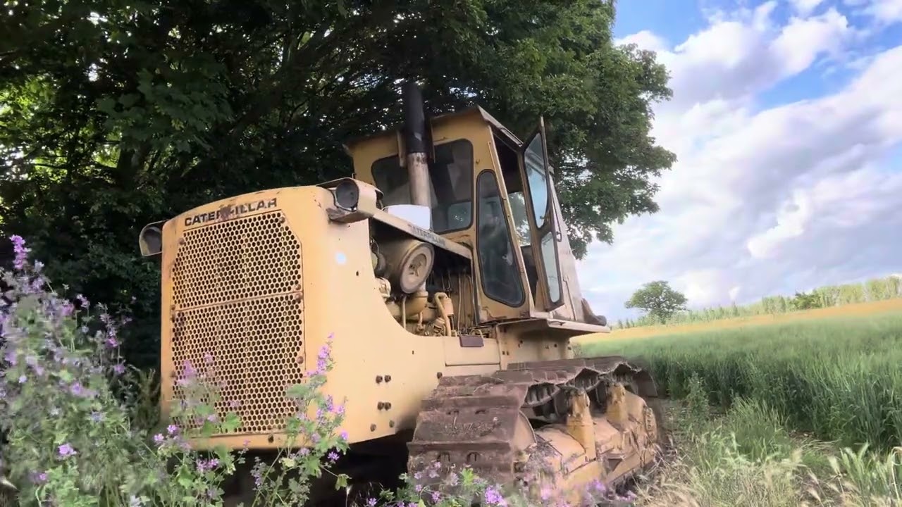 Caterpillar D8H 22A coming out of hibernation.