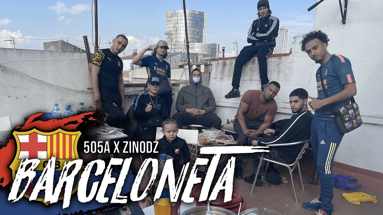 GabMorrison - Visite du quartier la Barceloneta avec Sosa et ZinoDz