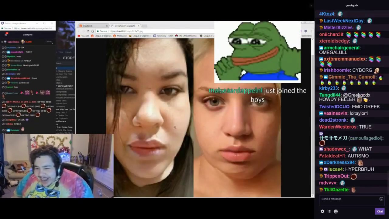 GREEKGODX DELETED VOD W/CHAT (1/15/2018)