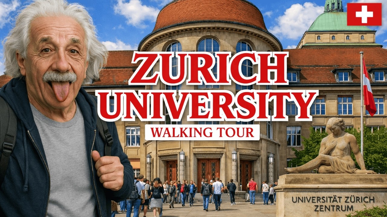 What It’s Like to Study in Zurich | University Campus Walk in 4K