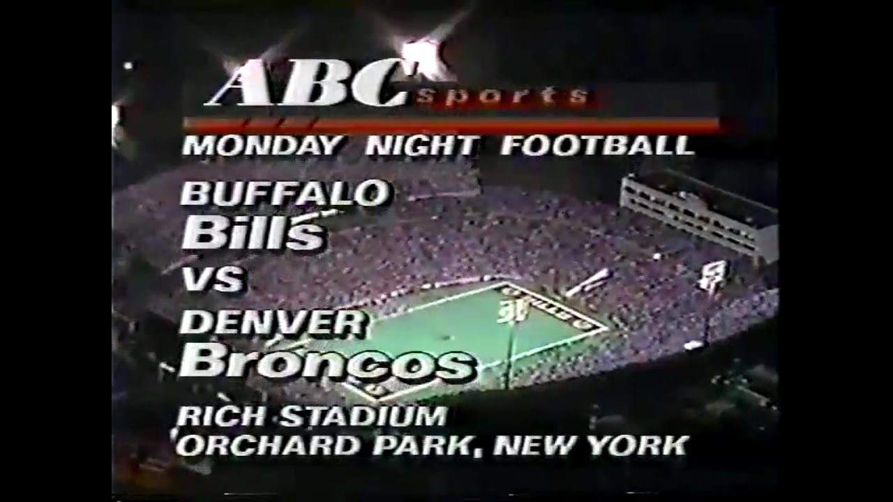 1989-09-18 Denver Broncos vs Buffalo Bills