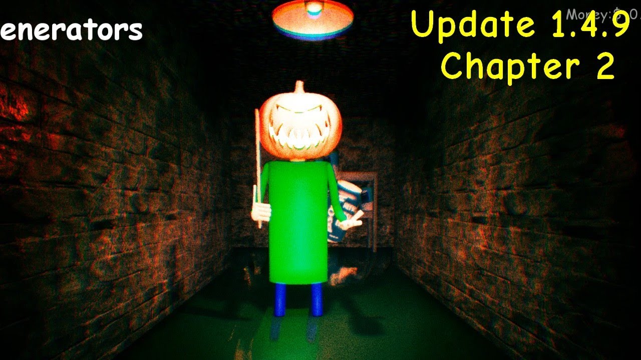 Halloween Update - Baldi's Unreal Basics in Education and Learning 1.4.9 (Chapter 2)