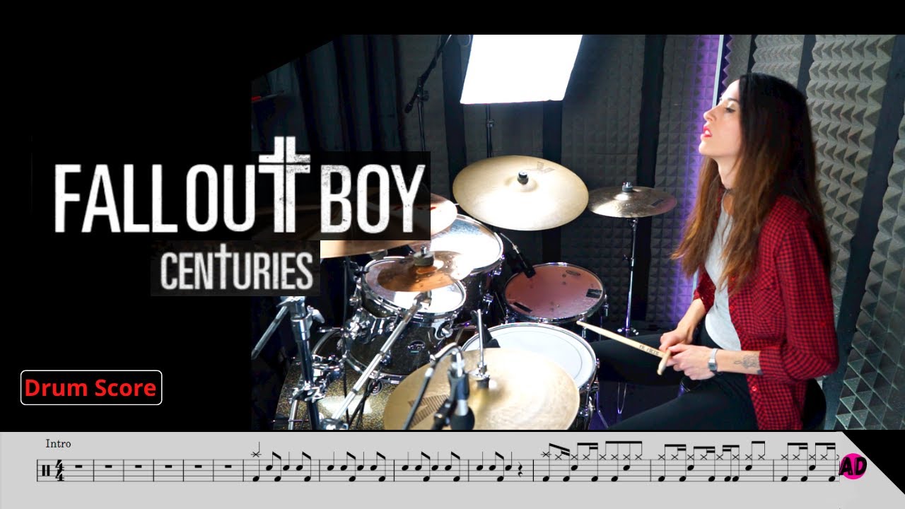 Centuries - Fall Out Boy - Drum Cover (Drum Score)