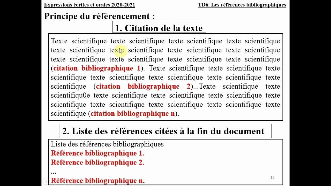 L1SA-EEO-TD6-Les références bibliographiques