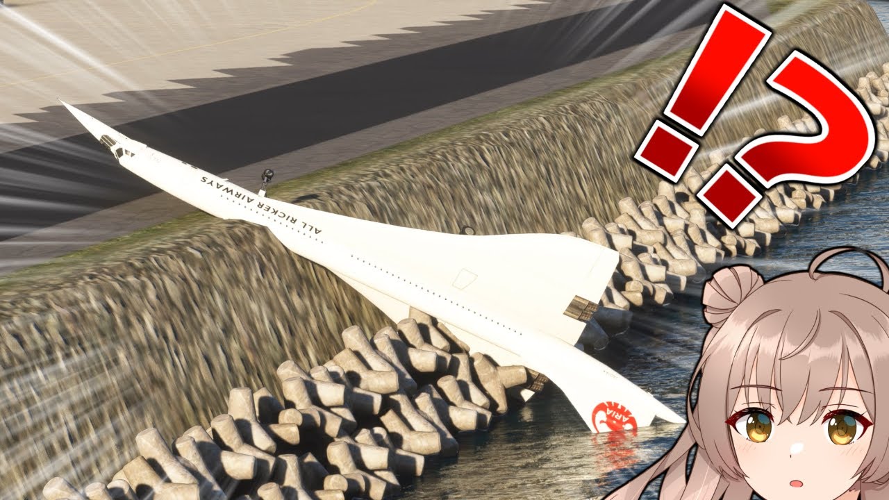 とうとう海に突き落とされちゃうエアライン【MSFS】