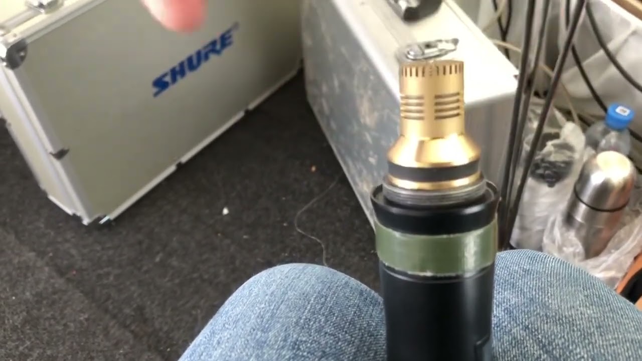 с AliExpress реплика #SHURE. Радио микрофон#3.0