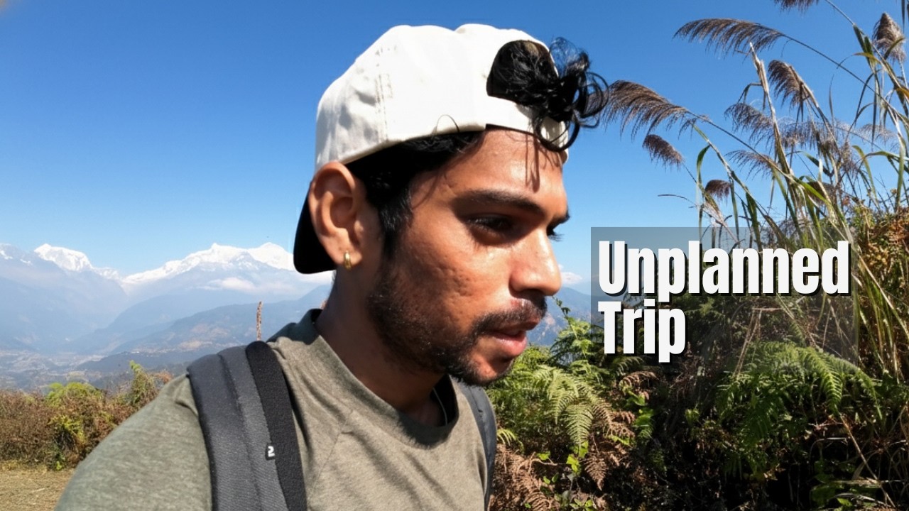 Unplanned Trip to Sarangkot | Local Bus Confusion in Pokhara