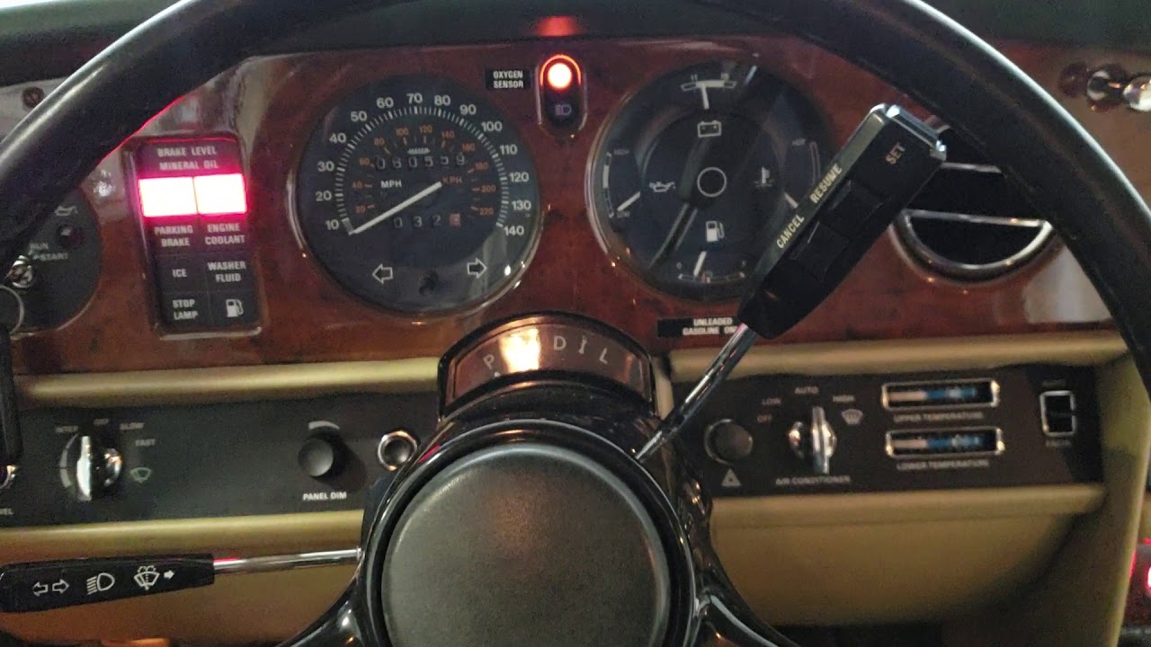 1987 Rolls Royce armoured Silver Spur - Lady Diana - COLD START