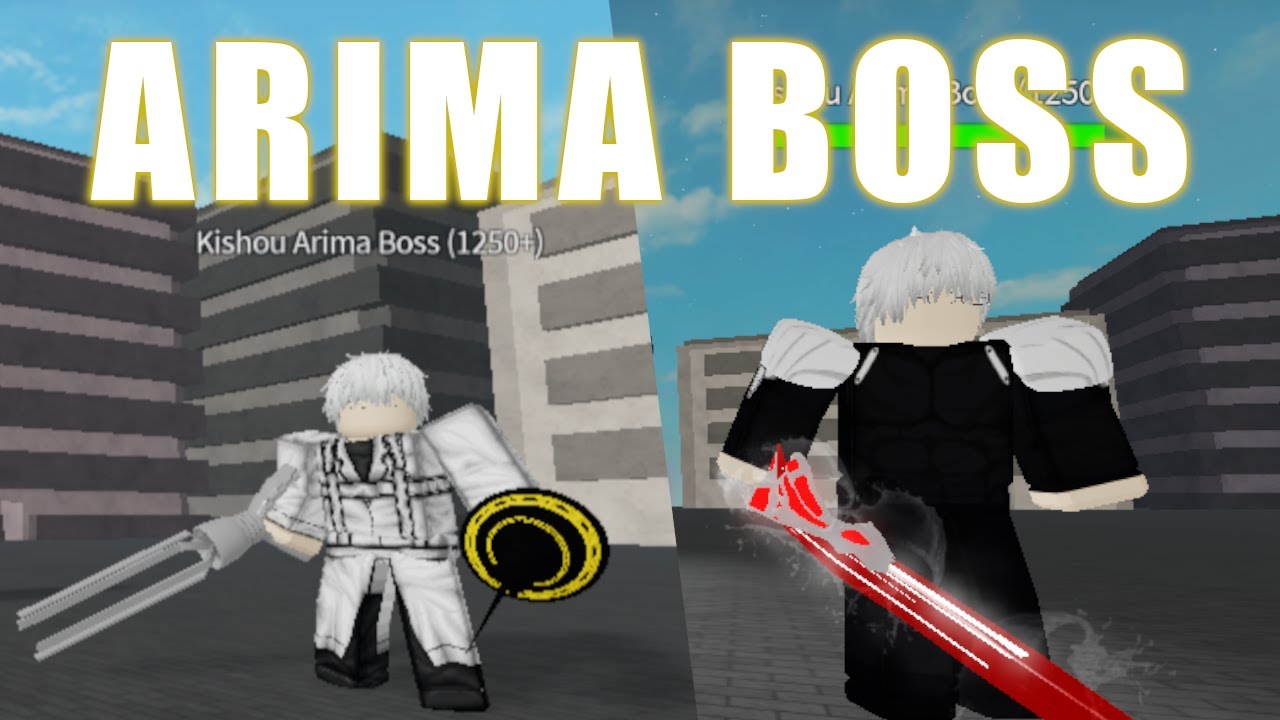 NEW ARIMA BOSS!! (NEW CODE IN DESC) | Ro-Ghoul [CHECK PINNED COMMENT]