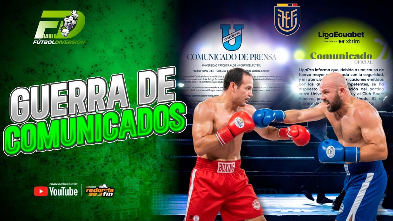 🔴EN VIVO /  GUERRA DE COMUNICADOS  -  FÚTBOL DIVERSIÓN RADIO / 20 DE FEBRERO 2026